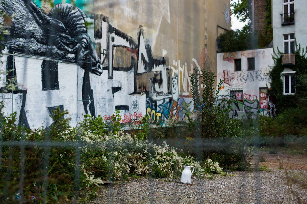 Lerne Techniken zur Street Fotografie und Berliner Street Art.